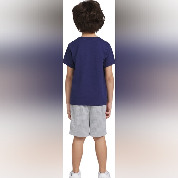 CHAMPION BigBoys Short Sleeve Graphic Tee  Navy NWT - Picture 2 of 3